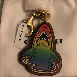 RESERVED Coach Shark Key Ring Bag Charm